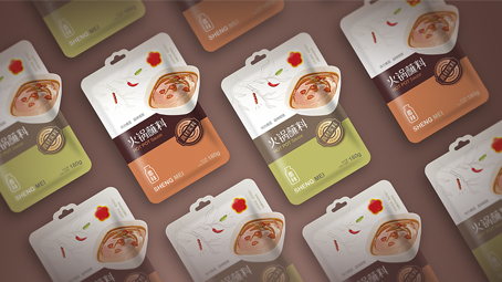 预制袋调味品包装新纪元：给袋式17吃瓜
引领行业变更